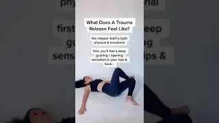What Does A Trauma Release Feel Like? #Shorts