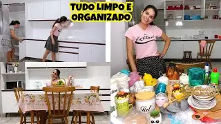 TOUR NO ARMÁRIO NOVO REIMS MADESA LIMPO ORGANIZADO E DECORADO