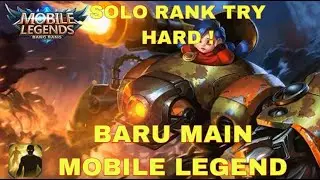 NEWBIE BARU MAIN MOBILE LEGEND - JAWHEAD TIKTOK 2021|SOLO RANK PLAYER