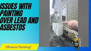Problems with repainting asbestos siding