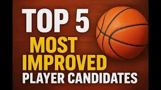 Top 5 NBA Most Improved Player Award Candidates for the 2025-2026 NBA Season