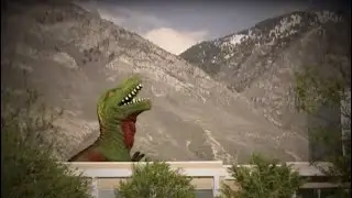 Dinosaur Mayhem at BYU (SLAB PIZZA)