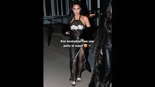 Kim kardashian new year celebration at aspen! New viral video #viralshort #viralvideo #youtube
