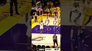 Jaxson Hayes an alley hoop slam pass assist from Lebron and Luka #nba #highlights #jaxsonhayes