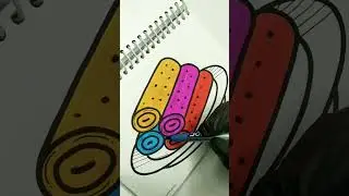 Cute Coloring #trending #art #easyartlover #drawing #painting #satisfying