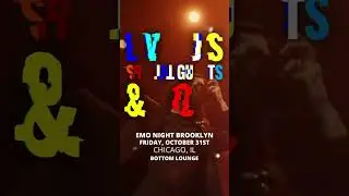 Emo Night Brooklyn is back for a special Halloween edition! Get your tickets & tell your besties!