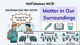 हमारे आस-पास के पदार्थ। Matter in Our Surroundings ।अवस्थाएं #science #9th #hindi #easy #ncert #cbse
