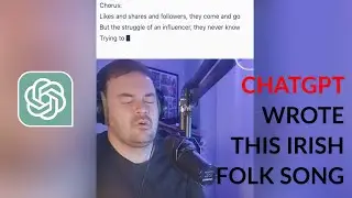 ChatGPT Wrote This Christy Moore Song About Influencer