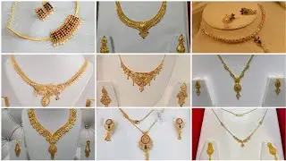 New 1 tola gold set designs | lightweight gold set for girls 2024