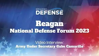RNDF 2023 Interview with Army Under Secretary Gabe Camarillo