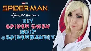 [DIY] COSTUME DI SPIDER GWEN FAI-DA-TE  🕸 #SPIDERMANDIY 🕷 SPIDERMAN HOMECOMING