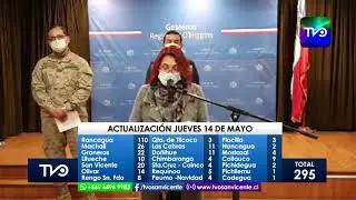 6 nuevos casos en San Vicente, 47 en la Regi&oacute;n de O'higgins, 295 el total de contagiados con COVID19