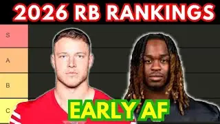 Way Too EARLY 2026 RB Rankings (But Where Does CMC Go?) Fantasy Football 2026