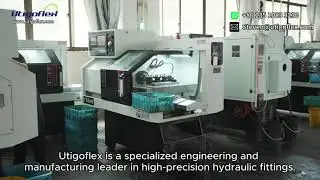 Utigoflex is a specialized engineering and manufacturing high-precision hydraulic fittings.