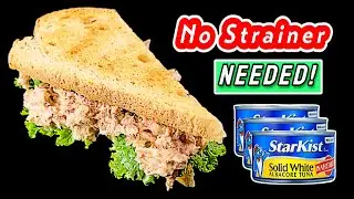 Genius Tuna Hack: No Strainer Needed!