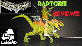 Lanard Toys Primal Clash Raptor Review!!!