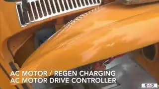 VW Beetle Solar Powered Electric Vehicle