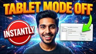 How To Turn Off The Tablet Mode In Windows 11 | Quick Registry Fix