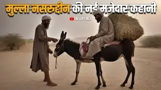 मुल्ला नसरुद्दीन की नई मजेदार कहानी Mulla nasruddin stories in Hindi ｜ Akbar birbal ｜ rk verma story