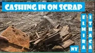 Pruyne Time Magnet Fishing: Big Cash & Big Junk in Ithaca, NY! Scrap Metal Madness at Six-Mile Creek