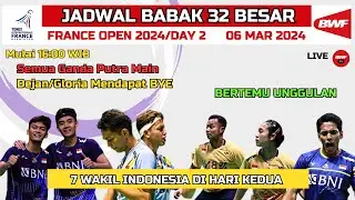 Jadwal Prancis Open 2024 Hari Ini Babak 32 Besar Day 2, Bertemu Para Unggulan, 7 Wakil Indonesia