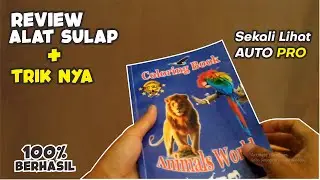 REVIEW ALAT SULAP BUKU PLUS TRIKNNYA l SEKALI LIHAT LANGSUNG BISA SULAP l DIJAMIN 100 % BERHASIL