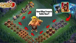 Home Village Defenses in Builder Base?! 😱😱😱 | Clash of Clans Experiments | WarVortexX