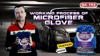 How To Use Double Face Microfibre Glove | Best Car Care Product