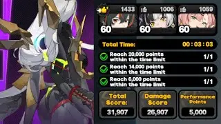 Miasmic Fiend vs Zhu Yuan/Dialyn/Nicole 31.9k (ZZZ Deadly Assault 2.5.1)