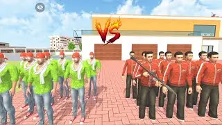 Chacha ji vs Jack gang🔥 fight in Indian Theft Auto simulator 