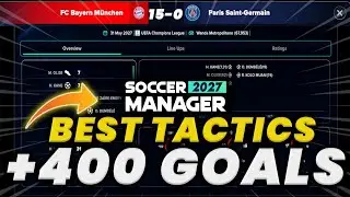 (SM27) The ONLY Tactic You Need in Soccer Manager 2027! 🏆🔥