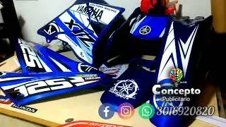 Calcomania XTZ 125