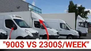 Sprinter vs Box Truck  Big Money Comparison! ($900 vs $2300 Weekly)#boxtruckbusiness #freightbroker