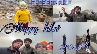 LOHRI VLOG 2026 ! KITE VLOG ! FLYING 🪁! CHOBBAR A.K.F ! VLOG. #vlog #lohrivlog #punjabivlogs 