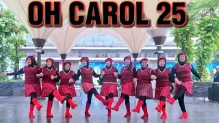 Oh Carol 25 | LINE DANCE |Sonny Ticonuwu&nbsp;(INA) - December 2025 | Demo by Emerald