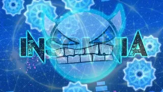 Geometry Dash - Insomnia 100% [DEMON] By Glittershroom (On Stream)