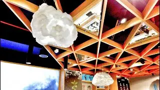 It rains inside this cafe in Abu Dhabi!