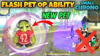 FLASH PET OP ABILITY FREEFIRE TELUGU | FLASH PET ABILITY TEST FREEFIRE TELUGU