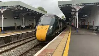 GWR | Class 800 (036) Departure from Cheltenham Spa using Diesel Power + 3 Tone