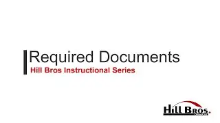 TransFlo - Required Documents