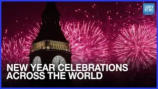 World Rings In New Year | New York City | Dubai | London | Cape Town | Sydney | Fireworks