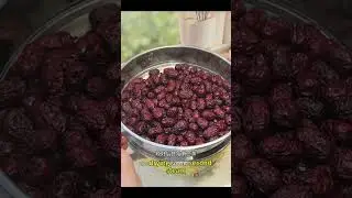 三蒸三晒红枣 #Triple-steamed and Sun-dried Red Dates#养生#滋补养生 #红枣#健康零食