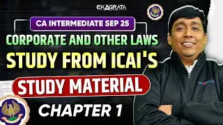 CA Inter Law Sep 25 | CA Inter Law ICAI Study Material | CA Inter Sep 25 Law | By Jayesh Bhandari