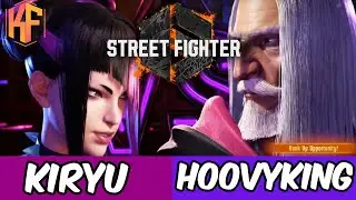 Street Fighter 6 - KiryuGamingX (Juri) Vs HoovyKing (JP) Ranked Match!