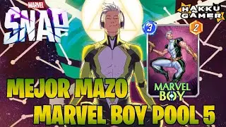 MEJOR mazo con *MARVEL BOY* serie 5 - MARVEL SNAP | Hakku