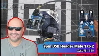 Motherboard 9pin USB Splitter