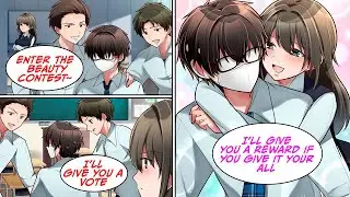 [Manga Dub] Me, getting called ugly by girls, actually trying hard in a beauty contest... [RomCom]