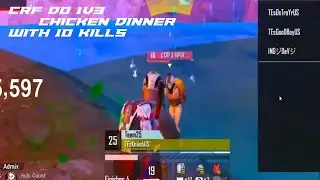 CRF viper op |1v3 | 10 kills | Admix GAMING