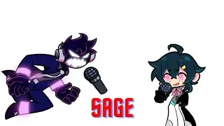 Friday Night Funkin Sage But It's Void And Kou Sings It (FNF COVERS)