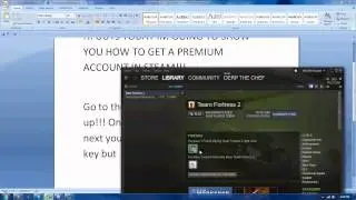 How to get Premium Account on Steam FREE NO SURVEY